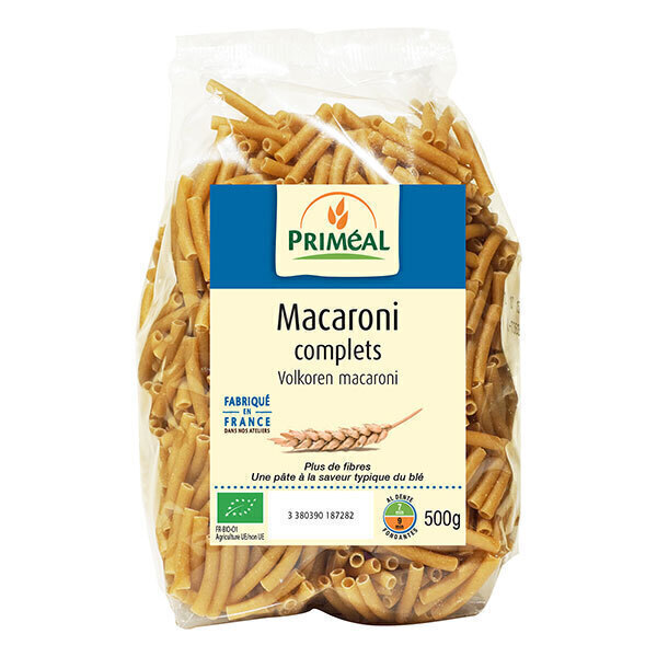 Priméal - Macaroni complets 500g