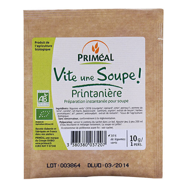 Priméal - Soupe printanière 10g Priméal - Soupe printanière 10g