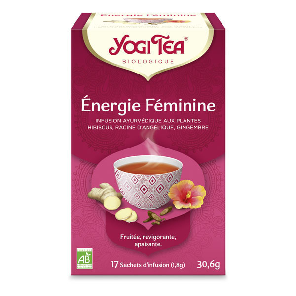 Yogi Tea - Infusion Energie feminine 17 sachets