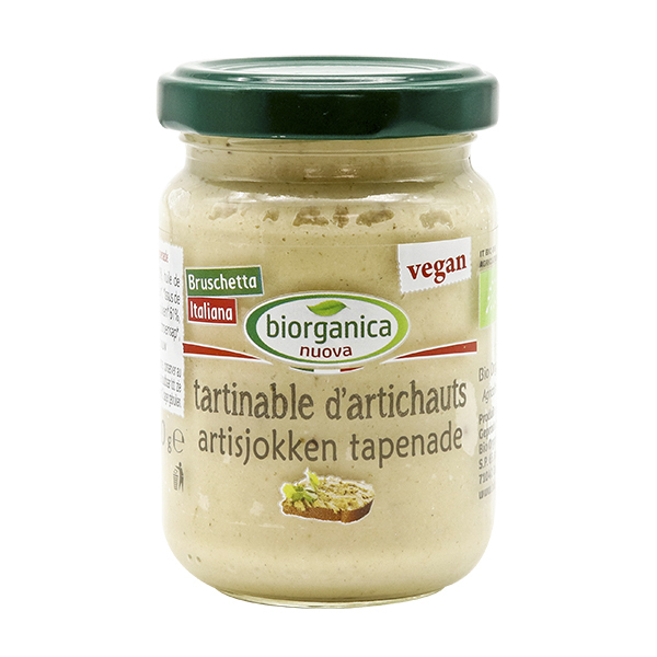 Biorganica Nuova - Tartinable d'artichauts - 140g