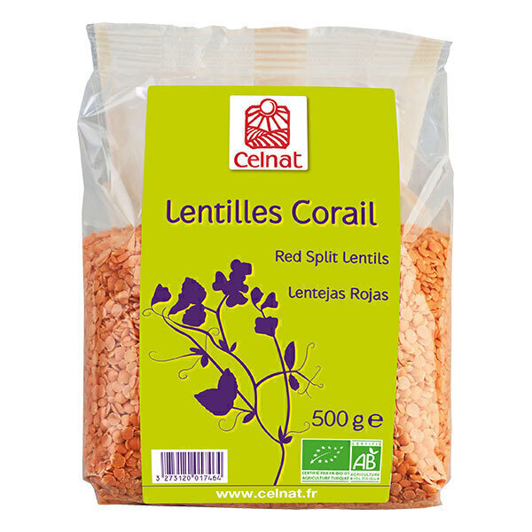 Celnat - Lentilles corail 500g