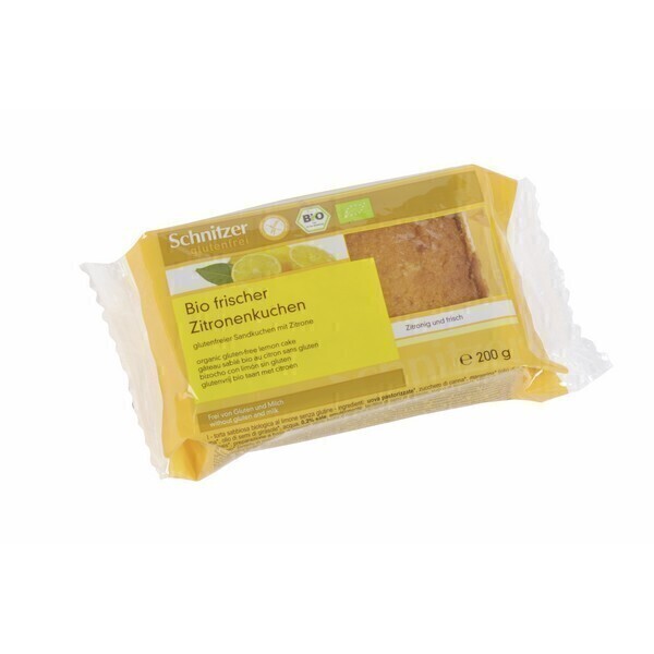 Schnitzer - Cake Citron sans gluten 200g Schnitzer - Cake Citron sans gluten 200g
