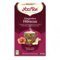 Yogi Tea - Infusion Gingembre Hibiscus x 17 sachets