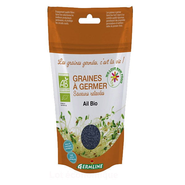 Germ'line - Graines à germer à l'ail - 50g Germ'line - Graines à germer à l'ail - 50g