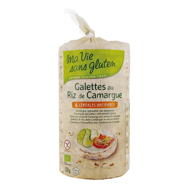 Ma Vie Sans Gluten - Galettes de riz de Camargue aux céréales anciennes 130g