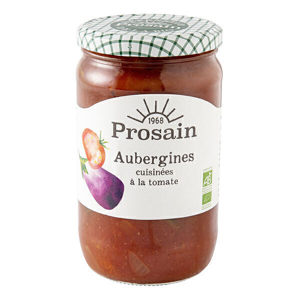 ProSain - Aubergines cuisinées à la tomate 650g