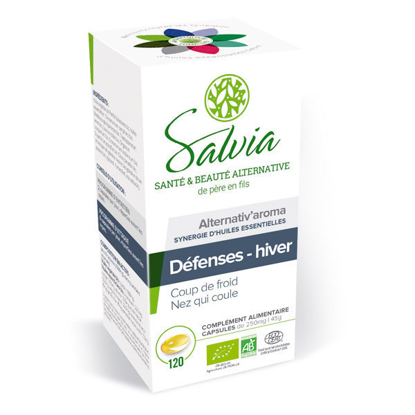 Salvia - Alternativ'aroma - 120 Capsules de 250mg