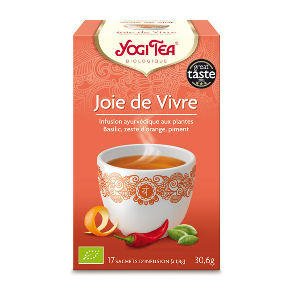 Yogi Tea - Infusion Joie de Vivre x 17 sachets Yogi Tea - Infusion Joie de Vivre x 17 sachets