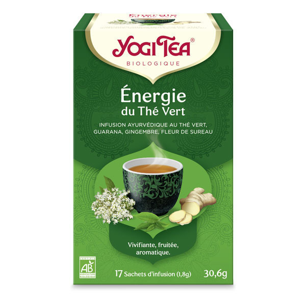 Yogi Tea - Énergie du thé vert - 17 sachets