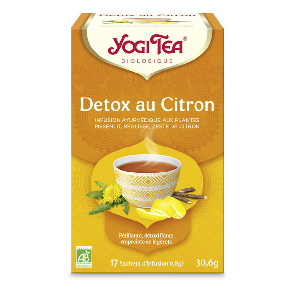 Yogi Tea - Infusion detox Citron - 17 sachets