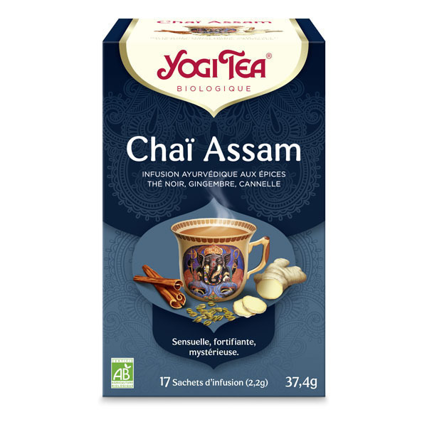 Yogi Tea - Thé Noir Chaï Assam x 17 sachets