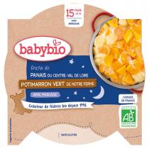 Babybio - Assiette bonne nuit gratin panais potimarron 260g - Dès 15 mois