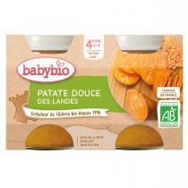 Babybio - Petits pots patate douce - 2x130g