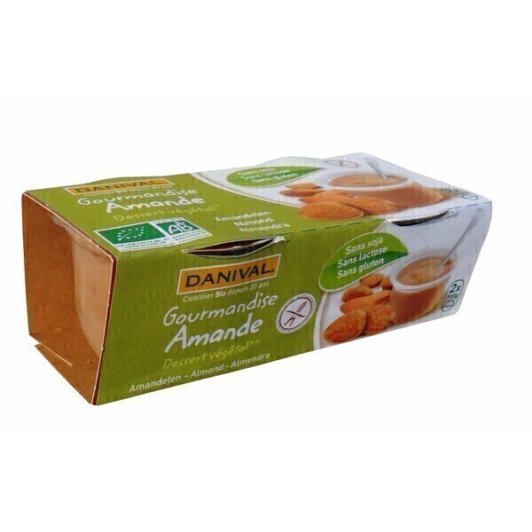 Danival - Gourmandises Amandes BIO 2x110g Danival - Gourmandises Amandes BIO 2x110g