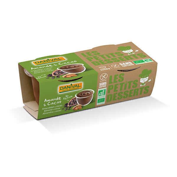Danival - Les petits desserts Amande cacao 2x110g Danival - Les petits desserts Amande cacao 2x110g
