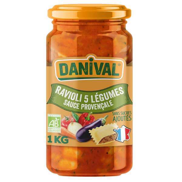 Danival - Ravioli 5 légumes 1kg