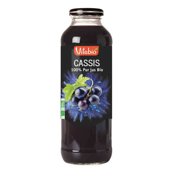 Vitabio - Pur jus de cassis - 500ml Vitabio - Pur jus de cassis - 500ml