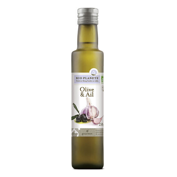 Bio Planète - Huile olive et ail 250ml