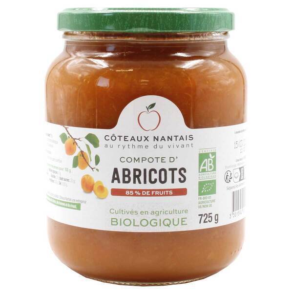 Côteaux Nantais - Compote d'abricots 725g