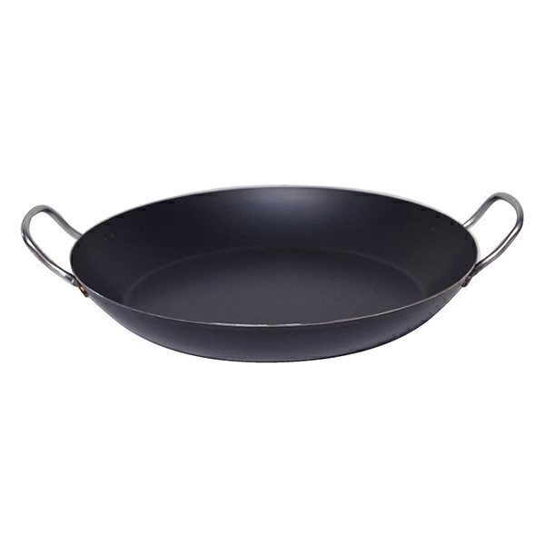 de Buyer - Poêle à paëlla tôle d'acier à deux anses La Lyonnaise 37cm de Buyer - Poêle à paëlla tôle d'acier à deux anses La Lyonnaise 37cm