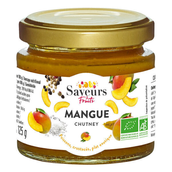 Saveurs & Fruits - Chutney de mangues 125g