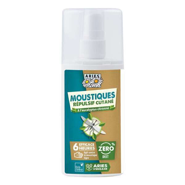 Aries - Anti-moustiques spray répulsif cutané 100ml
