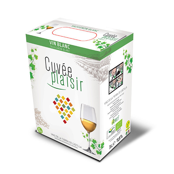Cuvée Plaisir et Désir - Cuvée plaisir Vin de la terre de Castille - Blanc 3L