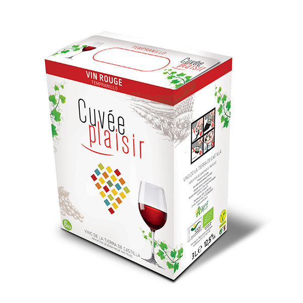 Cuvée plaisir Vin de la terre de Castille - Rouge 3L