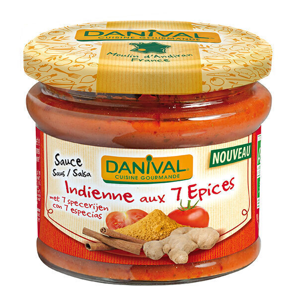 Danival - Sauce indienne aux 7 épices 210g
