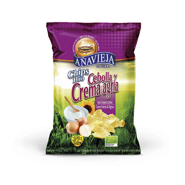 Aperitivos de Añavieja - Chips crème et oignons 125g