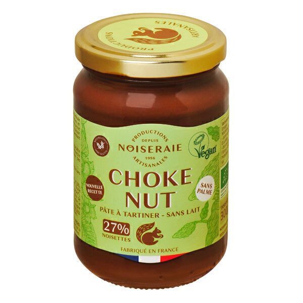 Noiseraie - Pâte à tartiner Choke Nut 27% noisettes 300g