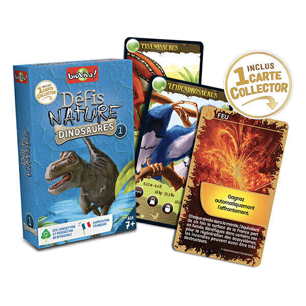 Bioviva - Defis Nature - Dinosaures 1 - Des 7 ans