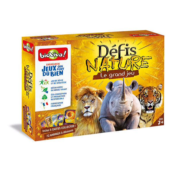 Bioviva - Le grand jeu Défis Nature - Dès 7 ans Bioviva - Le grand jeu Défis Nature - Dès 7 ans