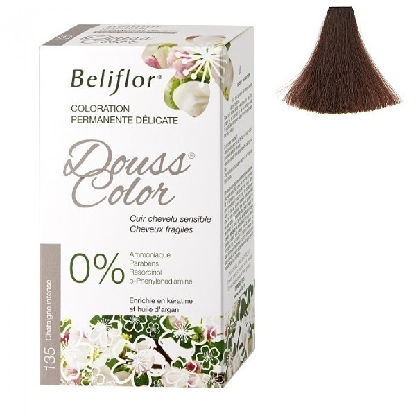 Beliflor - Coloration Dousscolor Châtaigne Intense 131ml