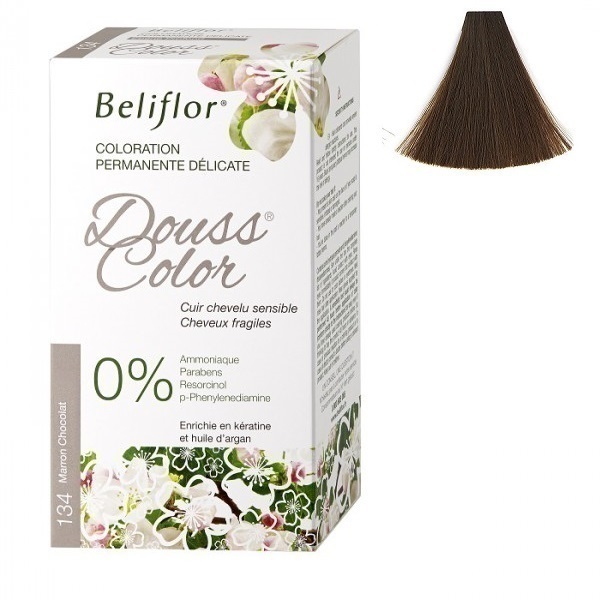 Beliflor - Coloration Dousscolor Marron Chocolat 131ml