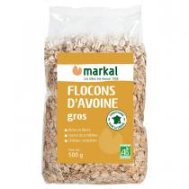 Flocons D'avoine Petits 500G Markal | Greenweez