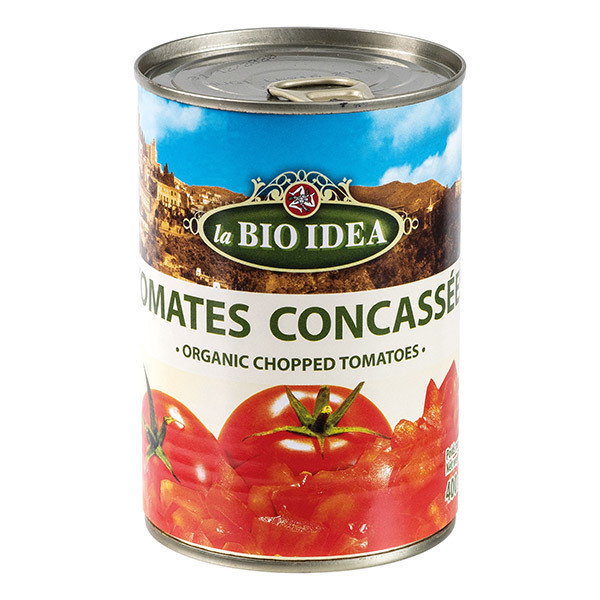 La Bio Idea - Tomates concassées 400g La Bio Idea - Tomates concassées 400g