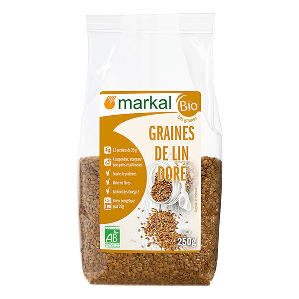 Markal - Graines de lin doré 250g