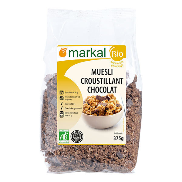 Markal - Muesli croustillant chocolat 375g