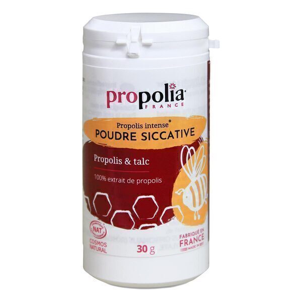 Propolia - Propolis Poudre Siccative Purifiée Micronisée Pot 30 g