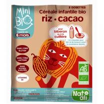 Natali - Céréales infantiles bio-cacao 16g