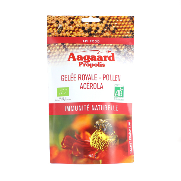 Aagaard Propolis - Gelée Royale, Pollen, Acérola et Lucuma - 200g