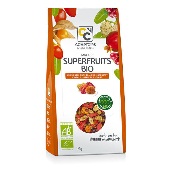 Comptoirs et Compagnies - Mix de superfruits Bio - 125g