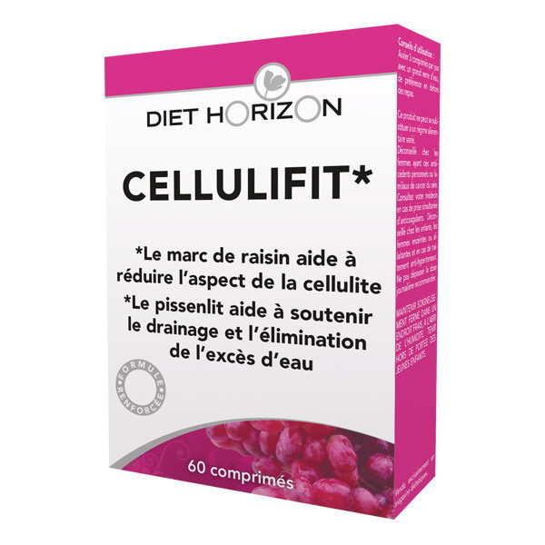 Cellulifit 60 cpés Diet Horizon | Acheter sur Greenweez.com Cellulifit 60 cpés Diet Horizon | Acheter sur Greenweez.com