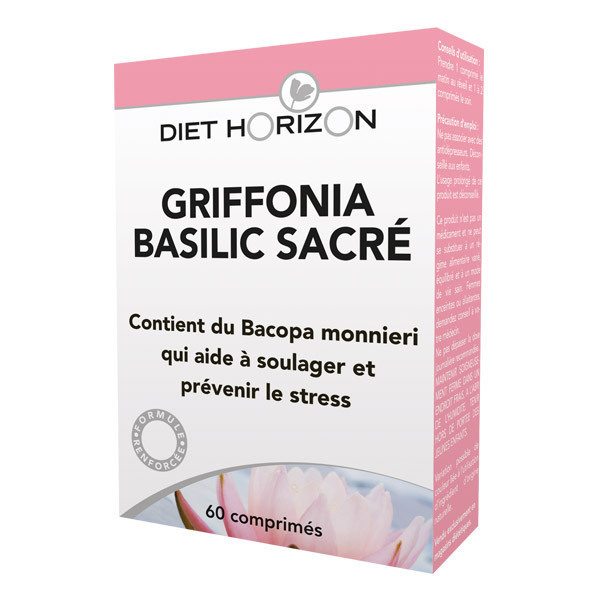 Diet Horizon - Griffonia Basilic Sacré Action 24h - 60 comprimés