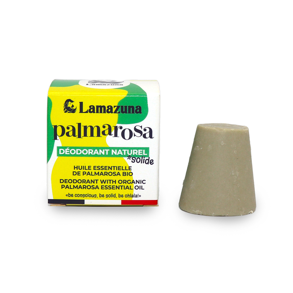 Lamazuna - Déodorant solide Palmarosa 30g