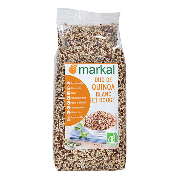 Markal - Duo de quinoa rouge et blanc 500g