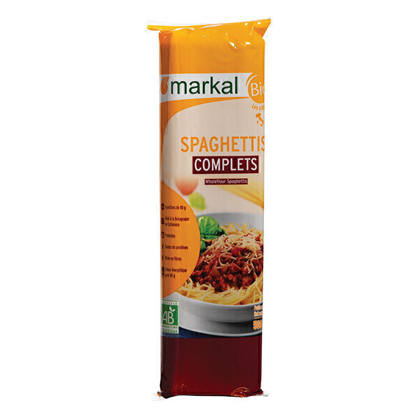 Markal - Spaghettis complets 500g Markal - Spaghettis complets 500g