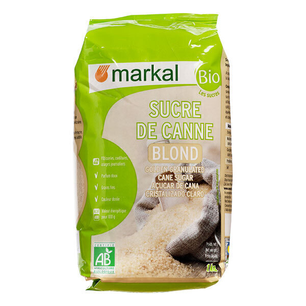 Markal - Sucre blond de canne 1kg