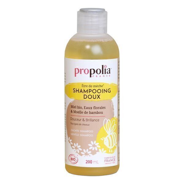 Propolia - Shampooing Doux Bio Miel & Bambou 200 mL
